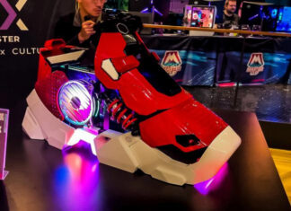 Cooler Master анонсировала выпуск Sneaker X — ПК, сделанного в виде кроссовка