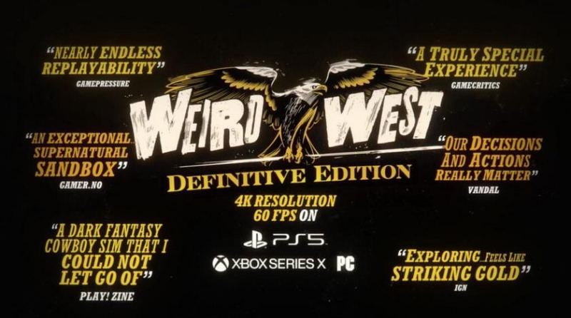 Devolver Digital анонсирует 4K 60fps Weird West: Definitive Edition