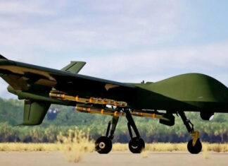 General Atomics показала CGI-видео с новейшим беспилотником Mojave, который несёт 16 ракет AGM-114 Hellfire и летает более 25 часов