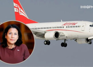 Georgian Airways, запустившая рейс в рф, запретила президентке Грузии пользоваться ее самолетами