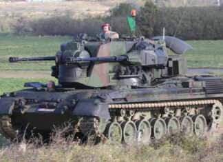 Германия готовит к отправке в Украину ещё три зенитных танка Gepard и собирается летом начать поставлять боеприпасы к установкам