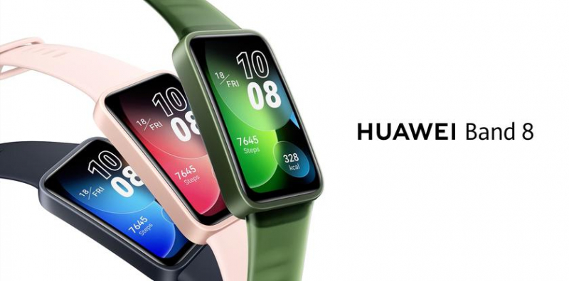 Huawei Band 8 с AMOLED-экраном, датчиком SpO2 и автономностью до 14 дней вышел за пределами Китая