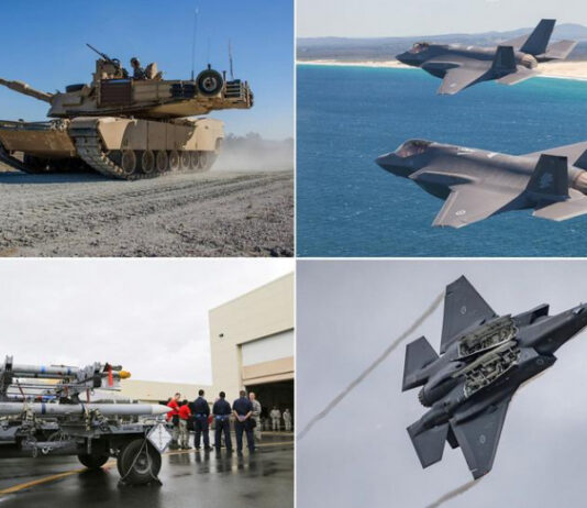 Истребители F-35, 75 танков M1A2 Abrams, ракеты LRASM, JSM, JASSM-ER, AMRAAM и Sidewinder – оборонный бюджет Австралии впервые в истории превысил AU$50 млрд