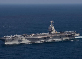 Китай залпом из 24 гиперзвуковых ракет потопил авианосную ударную группу USS Gerald R. Ford в ходе смоделированных боёв