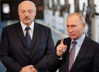 Лукашенко впервые за три десятка лет не выступил с речью на 9 мая. СМИ пишут, что он мог заразить путина