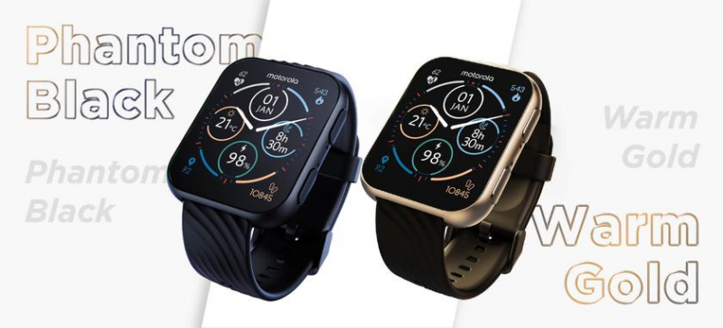 Motorola представляет умные часы Moto Watch 200 с датчиком SpO2, GPS, Bluetooth 5.3 LE и двухнедельным временем автономной работы