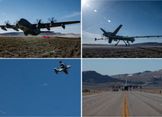 MQ-9 Reaper впервые в истории выполнил взлёт и посадку на обычном шоссе – в учениях приняли участие A-10C Thunderbolt II, MH-6M Little Bird и MC-130J Commando II