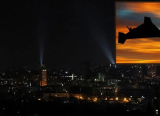 Ночная атака на столицу 20 мая: на крыше многоэтажки начался пожар, а взрывы раздавались в нескольких районах