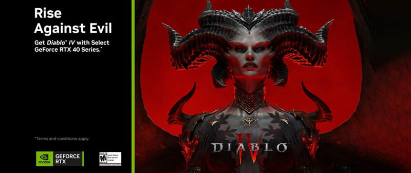 NVIDIA представляет Diablo IV покупателям видеокарт GeForce RTX 4070, RTX 4070 Ti, RTX 4080 и RTX 4090