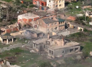 NYT: как выглядит Бахмут разрушен россиянами