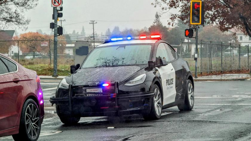 Полиция Южной Пасадены перейдет на электромобили Tesla Model Y