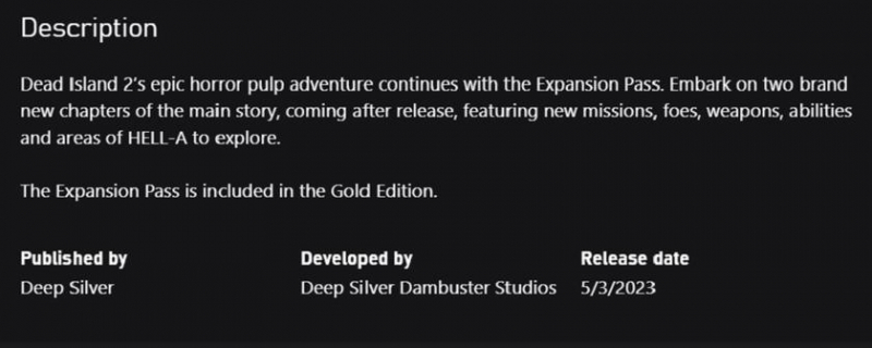 Приключения на руинах Лос-Анджелеса еще не окончены! Страница пропуска дополнения Dead Island 2 найдена в Microsoft Store