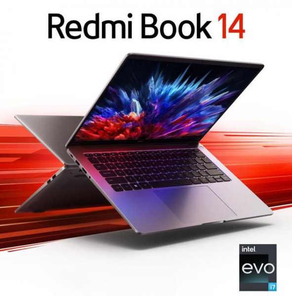 Redmi Book 14 (2023 г.) — процессор Intel Core 12-го поколения, дисплей 2,8K с частотой 120 Гц и зарядка 100 Вт от 525 долларов США