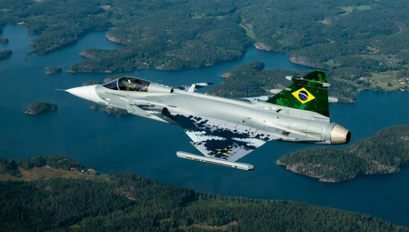 Saab и Embraer начали совместную сборку истребителей JAS 39 Gripen в Бразилии