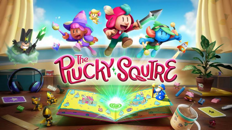 самая милая игра этого года Plucky Squire получила геймплейный трейлер