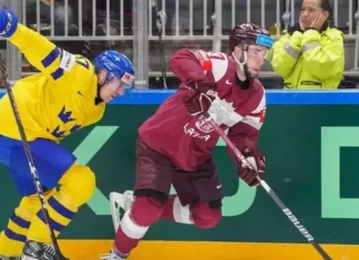 Сборная Латвия сенсационно победила Швецию: результаты четвертьфинальных матчей чемпионата мира по хоккею