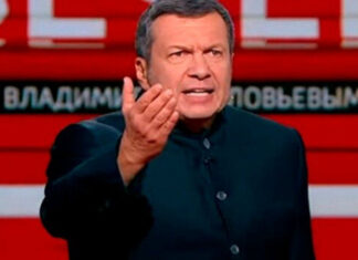 Соловьев плачет о гибели под Бахмутом российских командиров