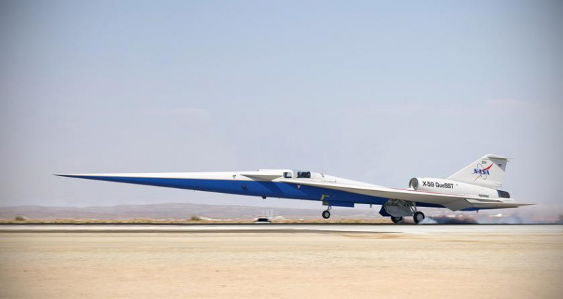 Сверхзвуковой пассажирский самолет NASA X-59 совершит свой первый полет до конца 2023 года