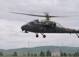 Ударный вертолёт T929 ATAK-II с украинскими двигателями совершил первый испытательный полёт