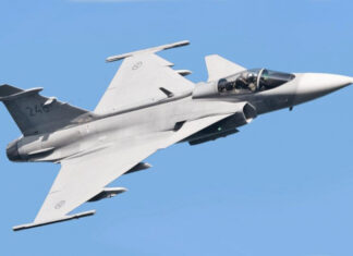 Украинские лётчики пройдут ознакомительную подготовку на шведских истребителях JAS 39 Gripen