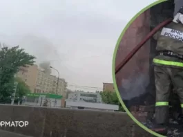 В россии запылали военкоматы, на пожар в москве отправили десятки спасателей: детали