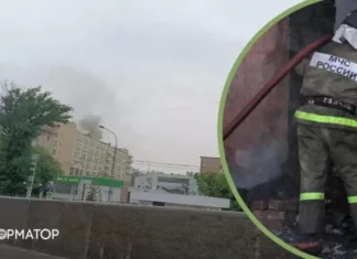 В россии запылали военкоматы, на пожар в москве отправили десятки спасателей: детали