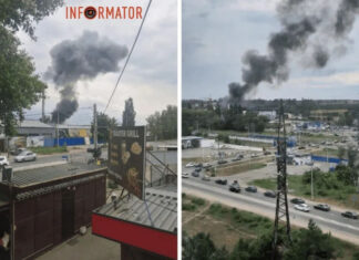 В Воронеже возник пожар на электростанции: жители слышали «грохот»