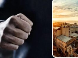 Во Львове неизвестные напали на семейную пару и избили женщину