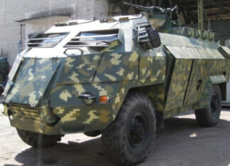 Вооружённые Силы Украины используют уникальный бронетранспортёр «Отаман», существующий в единственном экземпляре