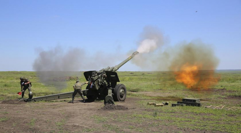 Вооруженные силы Украины уничтожили советскую 152-мм гаубицу 2А65 «Мста-Б» в России