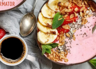 Завтрак с клубникой: как приготовить витаминный смузи-боул