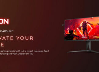 AOC AGON AG405UXC: игровой монитор с 40-дюймовым экраном, IPS-матрицей, разрешением 2K и частотой 144 Гц