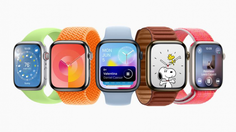 Apple представляет watchOS 10 с виджетами и обновленными приложениями для Apple Watch