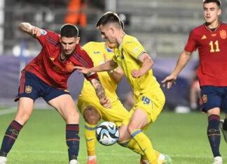 Евро-2023 (U-21) Испания U-21 — Украина U-21 2:2 Групповой этап