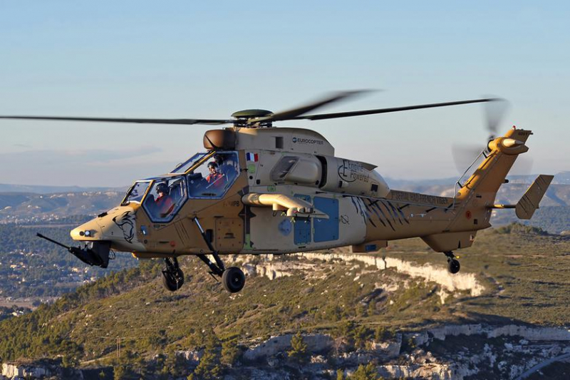 Франция обновила парк ударных вертолетов Eurocopter Tiger до стандарта Mk.2