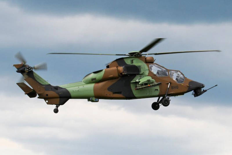 Франция обновила парк ударных вертолетов Eurocopter Tiger до стандарта Mk.2