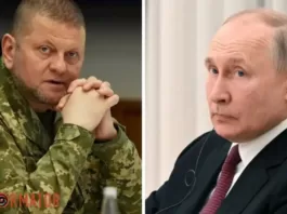 «Где-то за границей». Путин снова придумал «сенсацию» о Залужном — видео