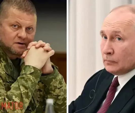 «Где-то за границей». Путин снова придумал «сенсацию» о Залужном — видео