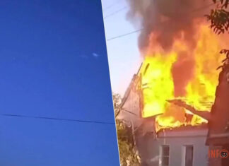 Хлопок в Белгородской области: загорелся дом полиции, местные жалуются на пострадавших, объявлен план эвакуации