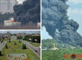 Хлопок в россии: в Брянске горит недостроенный госпиталь для ветеранов
