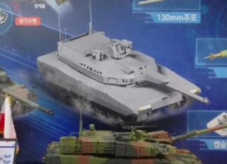 Hyundai Rotem показал концепт южнокорейского танка нового поколения K3 с безлюдной башней и 120/130-мм пушкой