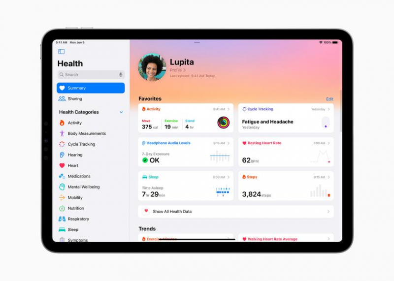 iPadOS 17: интерактивные виджеты, приложение для здоровья, настройки экрана блокировки и поддержка PDF