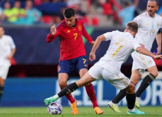 Лига наций Испания – Италия 2:1 Полуфинал