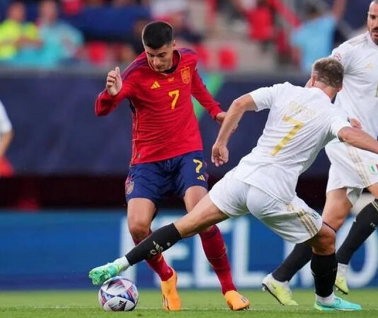 Лига наций Испания – Италия 2:1 Полуфинал