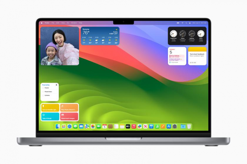 macOS Sonoma: улучшенные виджеты, игровой режим и новые функции видеоконференций
