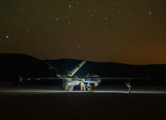 MQ-9 Reaper впервые с в истории совершил посадку на грунтовую дорогу и продемонстрировал способность транспортировать важные грузы