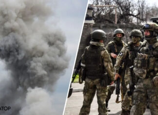 На оккупированной части Запорожской области прогремели мощные взрывы