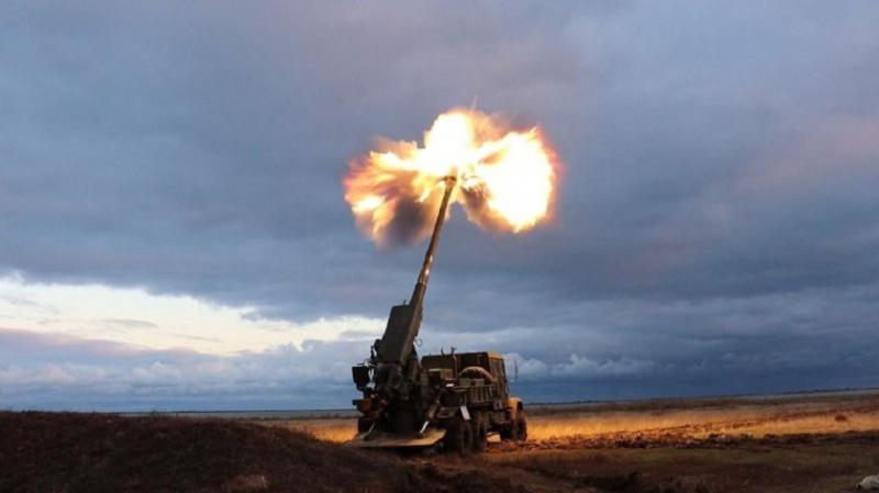 Обновленная украинская гаубица 2С22 «Богдан» может вести огонь американскими высокоточными снарядами M982 Excalibur