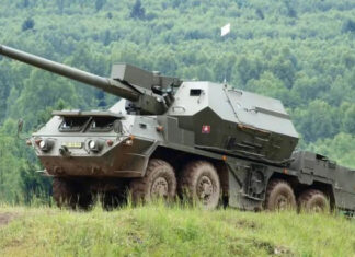 Опубликовано первое видео боевого применения Вооружёнными Силами Украины гаубицы Zuzana 2 стоимостью $7,6 млн