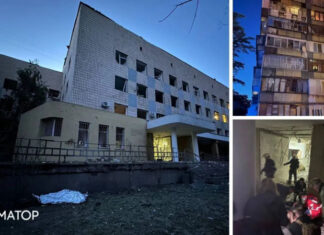 От падения обломков есть разрушения и погибшие, среди них — дети: последствия ночной атаки на Киев